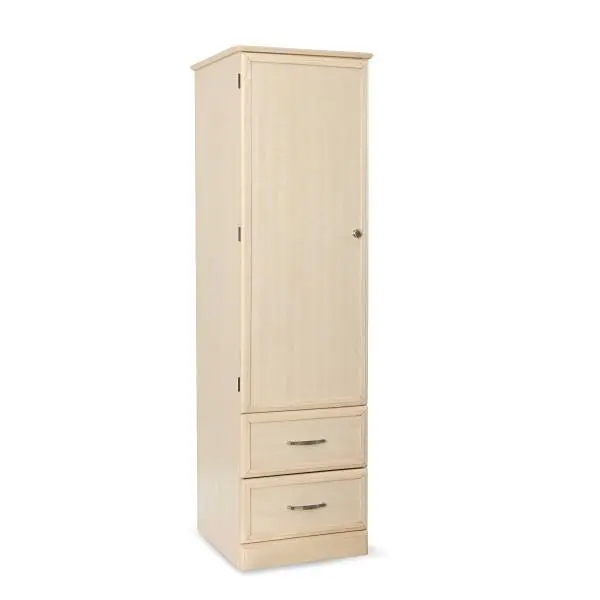 MEDACURE Wardrobe 1 Door/2 Drawer In Maple HC-WR1D2D-MP
