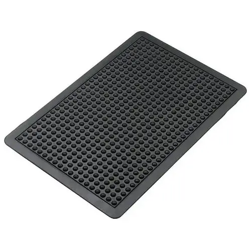 Mat, Inc. Bubble Mat 3 ftX4 ft Beveled Black Mat, Inc. Bubble Mat 3 ftX4 ft Beveled Black