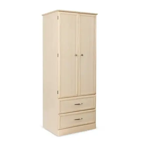 Wardrobe 2 Door/2 Drawer In Maple Wardrobe 2 Door/2 Drawer In Maple