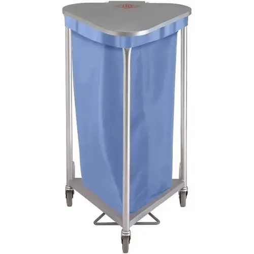 Triangular Antimicrobial Hamper Bag Blue Triangular Antimicrobial Hamper Bag Blue