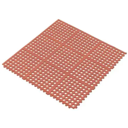Mat, Inc. Kushion Safe 14mm 3 ftX3 ft Modular Red Mat, Inc. Kushion Safe 14mm 3 ftX3 ft Modular Red