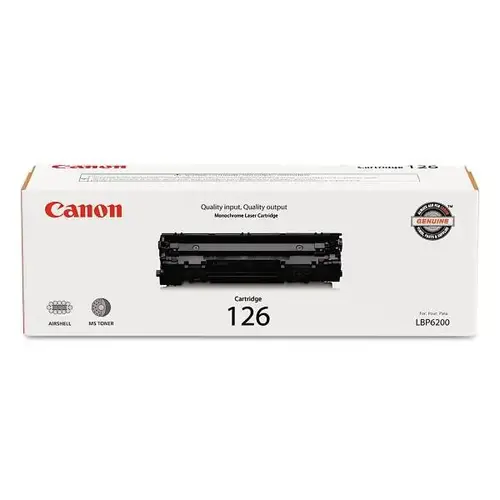 126 Toner 2,100 Page-Yield Black 126 Toner 2,100 Page-Yield Black