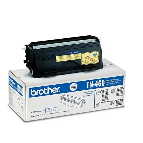 Tn460 High-Yield Toner 6,000 Page-Yield Black Tn460 High-Yield Toner 6,000 Page-Yield Black