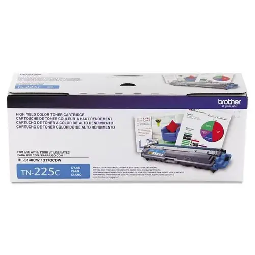 Tn225c High-Yield Toner 2,200 Page-Yield Cyan Tn225c High-Yield Toner 2,200 Page-Yield Cyan