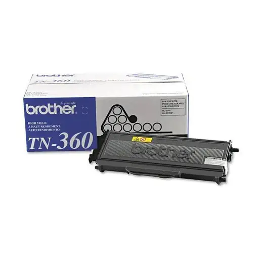 Tn360 High-Yield Toner 2,600 Page-Yield Black Tn360 High-Yield Toner 2,600 Page-Yield Black