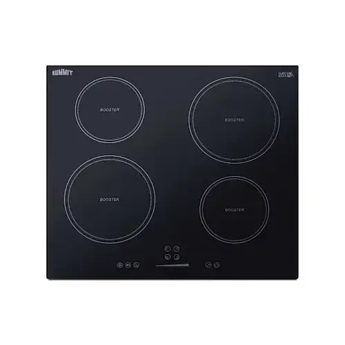 24" 240v Induction Cooktop Black 24" 240v Induction Cooktop Black