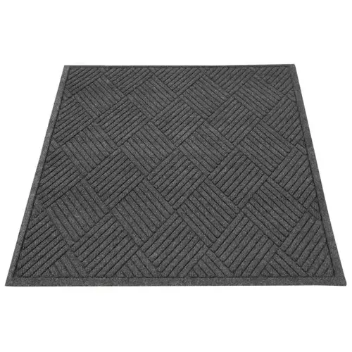Ecoguard 24 X 36 In. Diamond Entrance Mat (Charcoal) Ecoguard 24 X 36 In. Diamond Entrance Mat (Charcoal)