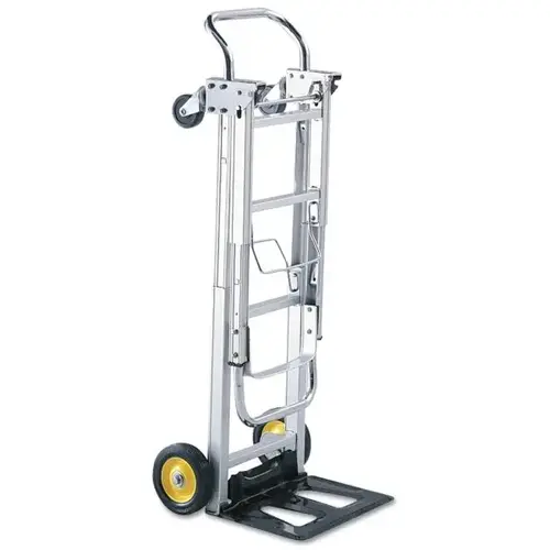 Hideaway Convertible Truck, 400lb Capacity, 15 1/2 X 43 X 36, Aluminum Hideaway Convertible Truck, 400lb Capacity, 15 1/2 X 43 X 36, Aluminum