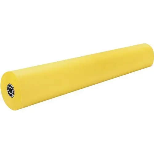 Rainbow Duo-Finish Kraft Paper Lightweight 36"X1000 ft Yellow 1 Roll Rainbow Duo-Finish Kraft Paper Lightweight 36"X1000 ft Yellow 1 Roll