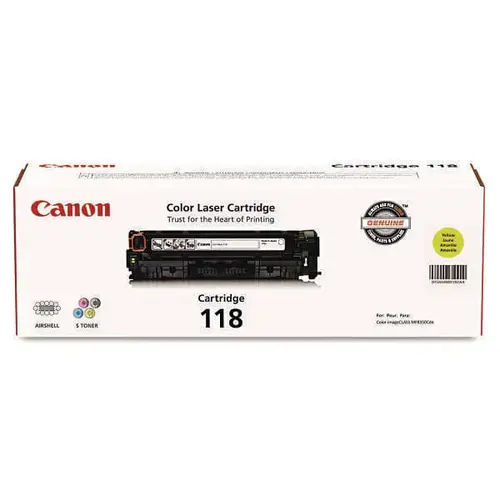 118 Toner 2,900 Page-Yield Yellow 118 Toner 2,900 Page-Yield Yellow