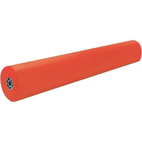 Rainbow Duo-Finish Kraft Paper Lightweight 36"X1000 ft Orange,1 Roll Rainbow Duo-Finish Kraft Paper Lightweight 36"X1000 ft Orange,1 Roll