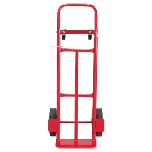 Two-Way Convertible Hand Truck, 500-600lb Capacity, 18w X 51h, Red Two-Way Convertible Hand Truck, 500-600lb Capacity, 18w X 51h, Red