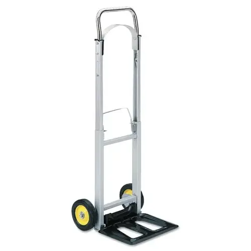 Hideaway Aluminum Hand Truck, 250lb Capacity, 15 1/2w X 16 1/ 2d X 43 1/2h Hideaway Aluminum Hand Truck, 250lb Capacity, 15 1/2w X 16 1/ 2d X 43 1/2h