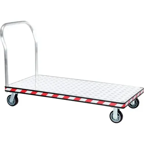 3600 Lb Capacity Aluminum Treadplate Platform Truck 60" X 30" 3600 Lb Capacity Aluminum Treadplate Platform Truck 60" X 30"