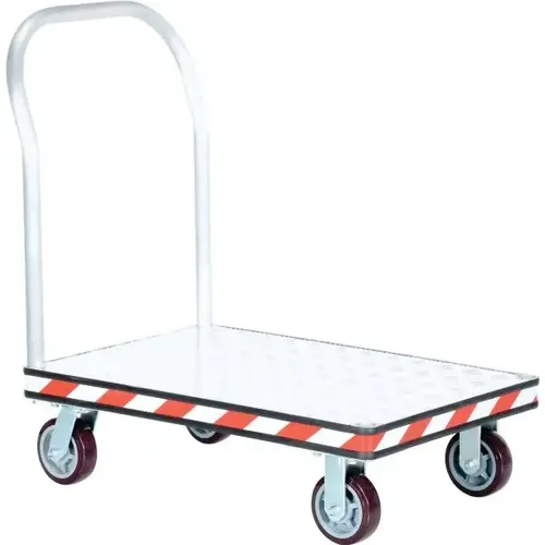3600 Lb Capacity Aluminum Treadplate Platform Truck 36" X 24" 3600 Lb Capacity Aluminum Treadplate Platform Truck 36" X 24"
