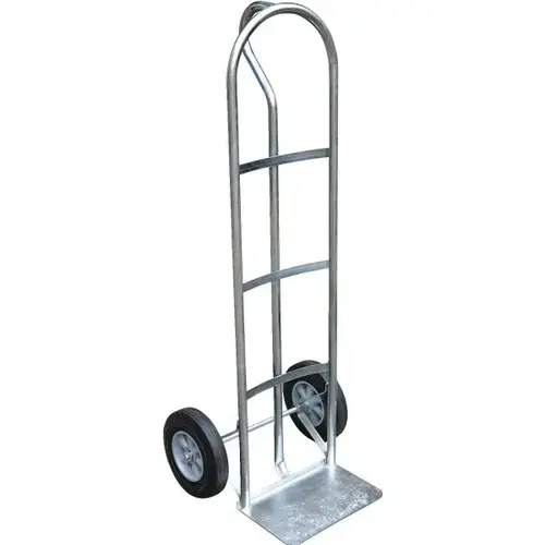 500 Lb Capacity P-Handle Steel Hand Truck 18 X 21" With Hard Rubber Wheel 500 Lb Capacity P-Handle Steel Hand Truck 18 X 21" With Hard Rubber Wheel