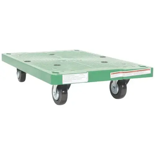500 Lb Capacity Plastic Dolly 30 X 18" 500 Lb Capacity Plastic Dolly 30 X 18"