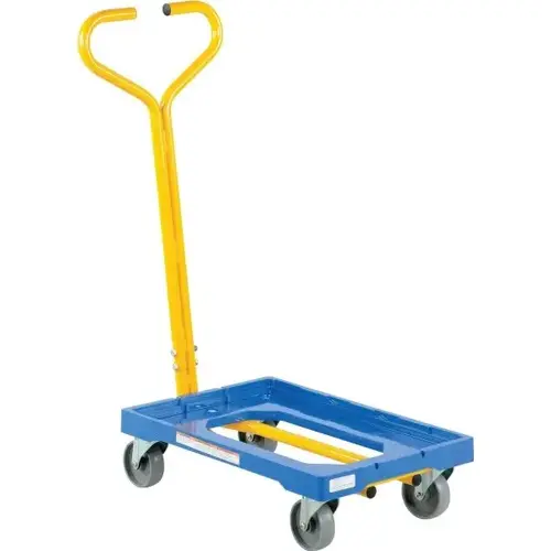 500 Lb Capacity Plastic Dolly 24.5 X 16" With Handle 500 Lb Capacity Plastic Dolly 24.5 X 16" With Handle