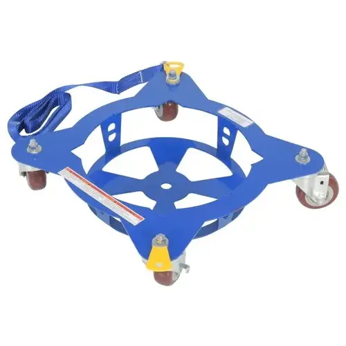 150 Lb Capacity Multi-Pail Dolly 16.06 X 16.06" With Pull Strap 150 Lb Capacity Multi-Pail Dolly 16.06 X 16.06" With Pull Strap