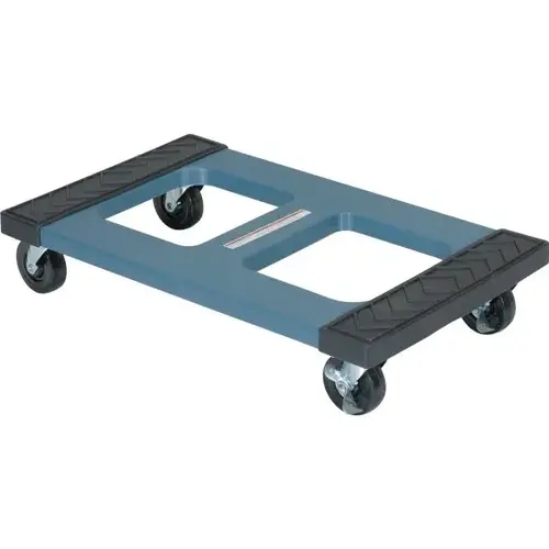1000 Lb Capacity Yellow Polyethylene Padded Top Dolly 30" X 18" 1000 Lb Capacity Yellow Polyethylene Padded Top Dolly 30" X 18"