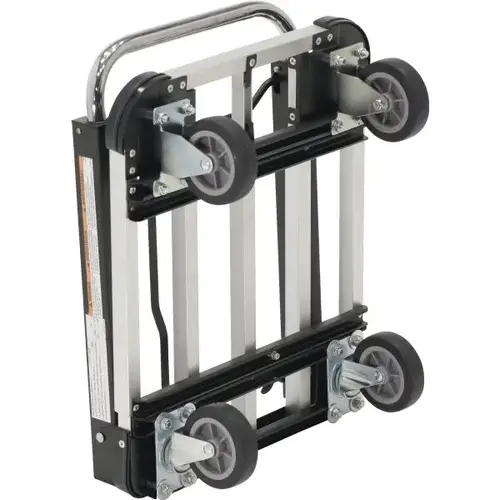 300 Lb Capacity Silver Aluminum Fold-Up Platform Truck 28" X 16" 300 Lb Capacity Silver Aluminum Fold-Up Platform Truck 28" X 16"