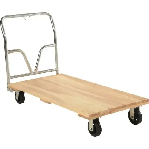 1600 Lb Capacity Hardwood Platform Truck 54" X 27" 1600 Lb Capacity Hardwood Platform Truck 54" X 27"