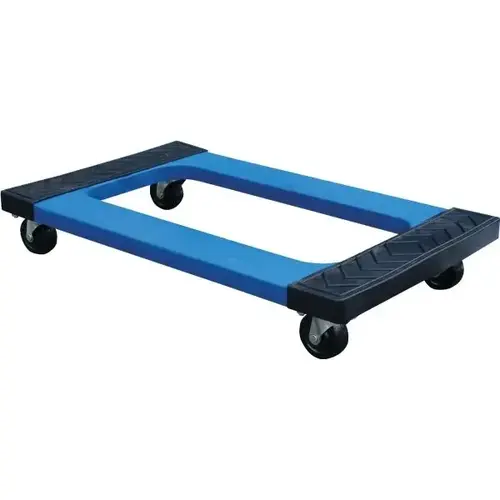 1000 Lb Capacity Plastic Dolly 30 X 18" With Rubber Ends 1000 Lb Capacity Plastic Dolly 30 X 18" With Rubber Ends