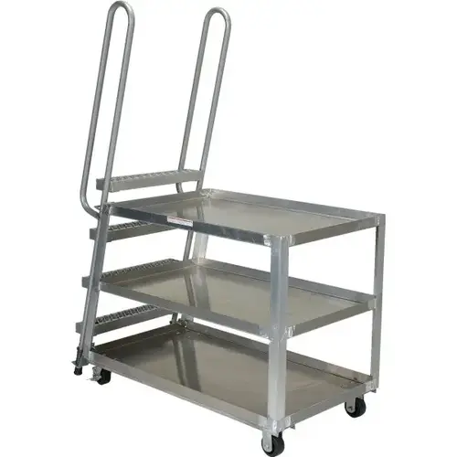 500 Lb Capacity Hi-Duty Stock Picker Truck 56 X 27.88" 500 Lb Capacity Hi-Duty Stock Picker Truck 56 X 27.88"