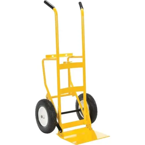 750 Lb Capacity Yellow Multi Purpose Drum And Hand Truck 750 Lb Capacity Yellow Multi Purpose Drum And Hand Truck