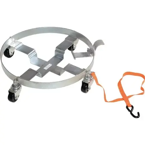 900 Lb Capacity Gray Steel Multi-Purpose Tilting Drum Dolly 900 Lb Capacity Gray Steel Multi-Purpose Tilting Drum Dolly