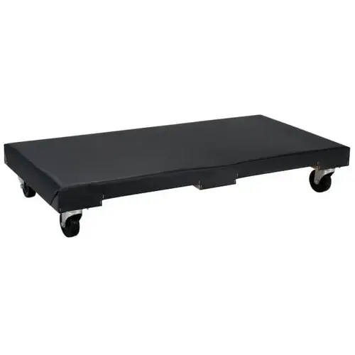 1200 Lb Capacity Black Hardwood Vinyl Covered Dolly 48" X 24" 1200 Lb Capacity Black Hardwood Vinyl Covered Dolly 48" X 24"