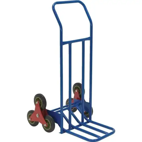 300 Lb Capacity Blue Steel Stair Hand Truck 300 Lb Capacity Blue Steel Stair Hand Truck
