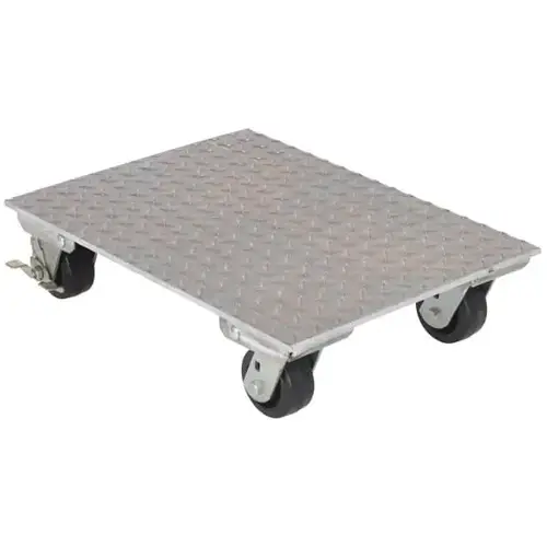1200 Lb Capacity Aluminum Plate Dolly 24" X 18" 1200 Lb Capacity Aluminum Plate Dolly 24" X 18"