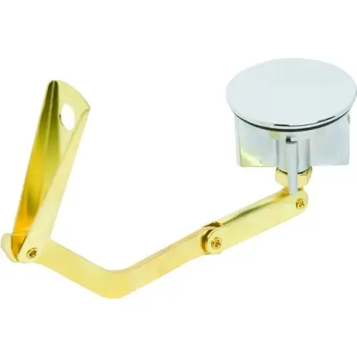 Bathtub Drain Linkage And Stopper Brass 1-13/16" Diameter Chrome Bathtub Drain Linkage And Stopper Brass 1-13/16" Diameter Chrome