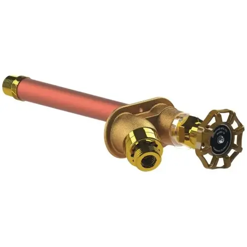 Freezeless Auto Drain Antisiphon Faucet 3/4" Mpt X 1/2" Fpt 8" Freezeless Auto Drain Antisiphon Faucet 3/4" Mpt X 1/2" Fpt 8"