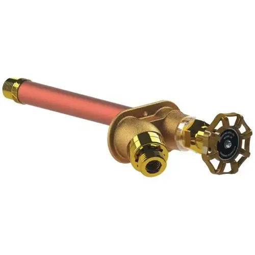 Freezeless Auto Drain Antisiphon Faucet 1/2" Mpt X 1/2" Sweat, 6" Freezeless Auto Drain Antisiphon Faucet 1/2" Mpt X 1/2" Sweat, 6"