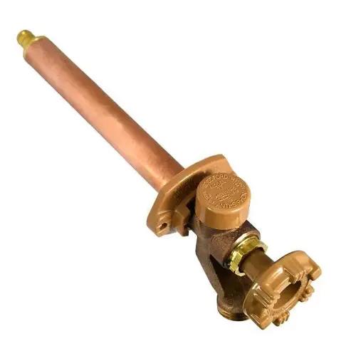 Freezeless Antisiphon Wall Faucet 1/2" Pex Inlet - 10" Model 17 Powder Coated Freezeless Antisiphon Wall Faucet 1/2" Pex Inlet - 10" Model 17 Powder Coated