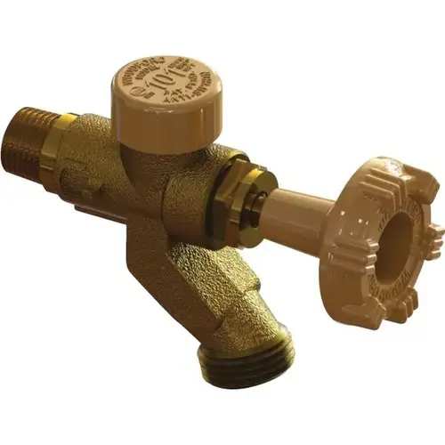 Residential Antisiphon Mild Climate Wall Faucet 1/2" Mpt X 1/2" Sweat Powder Coated Residential Antisiphon Mild Climate Wall Faucet 1/2" Mpt X 1/2" Sweat Powder Coated