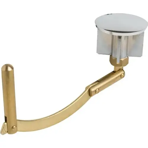 Bathtub Drain Linkage And Stopper Brass 1-3/4" Diameter Chrome Bathtub Drain Linkage And Stopper Brass 1-3/4" Diameter Chrome