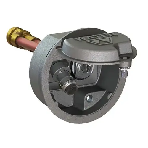 Wall Hydrant 3/4" Sweat Inlet, Close Coupled W/Round Chrome Brass Box Wall Hydrant 3/4" Sweat Inlet, Close Coupled W/Round Chrome Brass Box