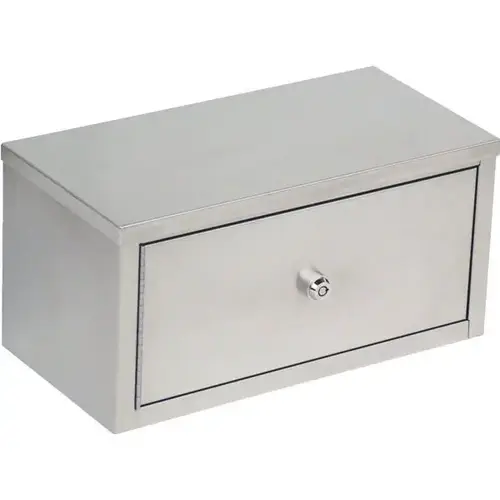 Ambi Narcotic Cabinet, 8x16x8, 2 Door, Stainless Ambi Narcotic Cabinet, 8x16x8, 2 Door, Stainless