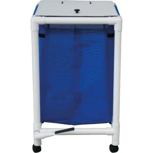 Echo Jumbo Single Hamper With Mesh Bag And Foot Pedal - Royal Blue Echo Jumbo Single Hamper With Mesh Bag And Foot Pedal - Royal Blue