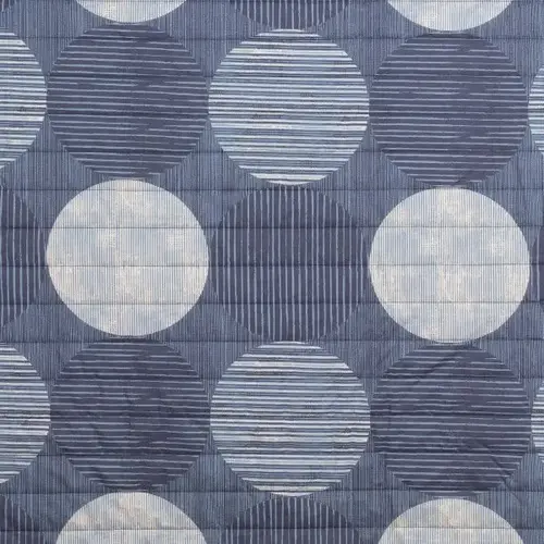 Rx Bedspread Queen 100x118 Throw Style Circles And Stripes Sapphire Rx Bedspread Queen 100x118 Throw Style Circles And Stripes Sapphire