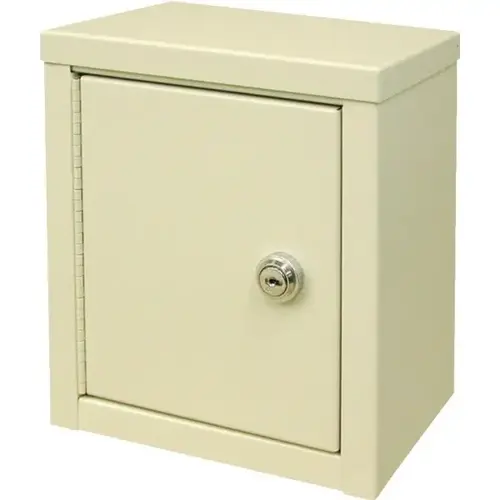 Economy Mini Narcotic Cabinet, 9x8x5.6, 2 Door, Beige Economy Mini Narcotic Cabinet, 9x8x5.6, 2 Door, Beige