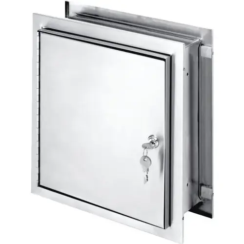 Pass-Thru Cabinet,12x11-1/2x6, Key Lock, Stainless Pass-Thru Cabinet,12x11-1/2x6, Key Lock, Stainless