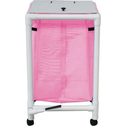 Echo Jumbo Single Hamper With Mesh Bag And Foot Pedal - Mauve Echo Jumbo Single Hamper With Mesh Bag And Foot Pedal - Mauve