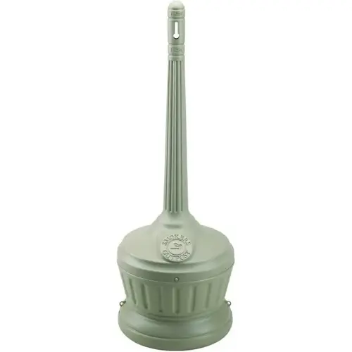 Smokers Outpost Polyethylene Cigarette Receptacle (Beige) Smokers Outpost Polyethylene Cigarette Receptacle (Beige)