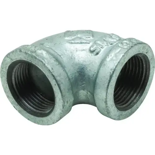 Galvanized Malleable 90 degree Elbow 3/4" X 3/4" Galvanized Malleable 90 degree Elbow 3/4" X 3/4"
