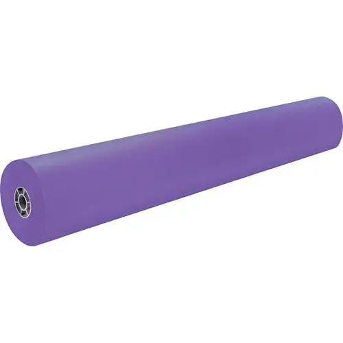 Kraft Colored Kraft Duo-Finish Paper Roll 36" X 1000 Ft Purple Kraft Colored Kraft Duo-Finish Paper Roll 36" X 1000 Ft Purple