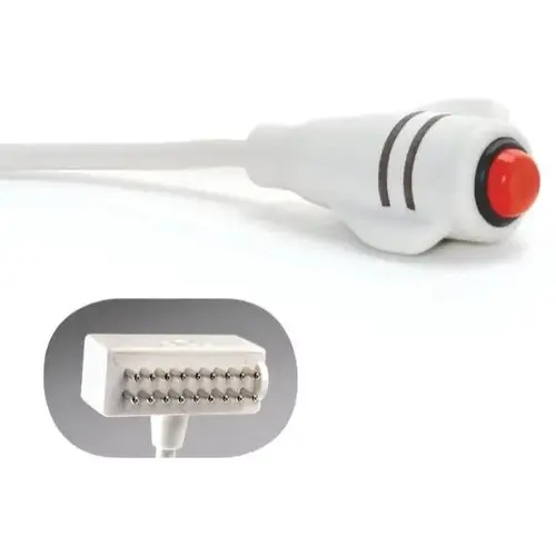 7 Ft Dukane 18-Pin Duracall Nurse Call Cord (White) 7 Ft Dukane 18-Pin Duracall Nurse Call Cord (White)
